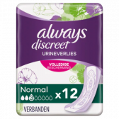 Always Discreet normal sanitary pads for urine loss