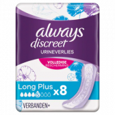 Always Discreet plus long plus maandverband voor urineverlies