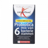 Lucovitaal Probiotica mix of 6 bacteries chewing tabs