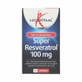 Lucovitaal Super resveratrol 100 mg capsules
