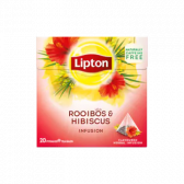 Lipton Rooibos kruidenthee infusie