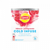 Lipton Cold infuse tea pomegranate and hibiscus