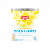 Lipton Cold infuse tea lemon and camomile