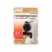 HG Reinigingscups voor nespresso machines