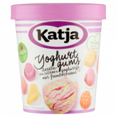 Katja Yoghurt gums strawberry and lemon yoghurt ice cream with raspberry sauce (only available within the EU)