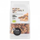 Raw Organic Food Nuts and fruit mix