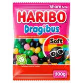 Haribo Soft dragibus share size