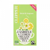 Clipper Organic green jasmin and lemon tea