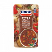 Unox Hongaarse goulash soep met extra veel rundvlees, paprika, tomaat en aardappel