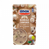 Unox Romige champignon soep met ui en bieslook