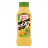 Gouda's Glorie Sweet onion sauce
