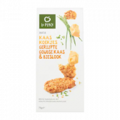 La Place Zoutje kaaskoekjes gerijpte Goudse kaas & bieslook