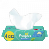 Pampers Fresh clean babydoekjes 4 verpakkingen