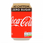 Coca Cola Zero sugar no caffeine can