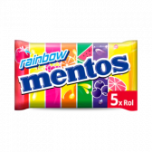 Mentos Regenboog dragees kauwgom 5-pack