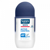 Sanex Active control 48h anti-transpirant deodorant roller voor mannen