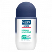 Sanex Gevoelige huid deodorant roller voor mannen
