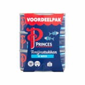 Princes Tonijnstukken in water familieverpakking