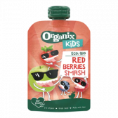 Organix Redberries mashed fruit smash squeeze bag for kids