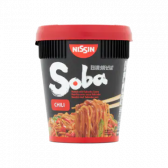 Nissin Yakisoba with chilli sauce soba wok style cup noodles