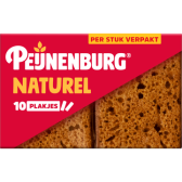 Peijnenburg ontbijtkoek naturel per stuk verpakt