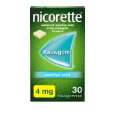 Nicorette Munt kauwgom 4 mg klein