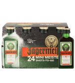 Jägermeister Jagermeister – 35% ABV (24 x 0.02 liter)
