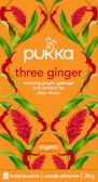 Pukka Organic three ginger herb tea