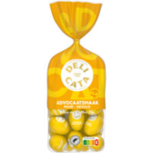 Delicata Easter eggs eggnog flavor pure filled