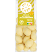 Delicata Vega Easter eggs filled white lemon cheesecake