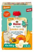 Holle Fruit pouch banana organic 4-pack (4 pcs)