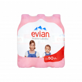 Evian Natural mineral water 6-pack