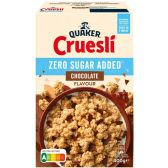 Quaker Cruesli Chocolade Zero Sugar (400 g)