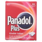 Panadol Plus 500/65Mg (24 tabletten)