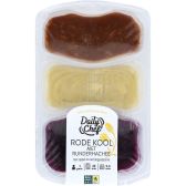 Daily chef Hachee met rode kool (voor uw eigen risico, geen restitutie mogelijk)