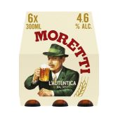 Birra Moretti L'autentica beer