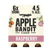 Apple Bandit Cider raspberry 6 fl (1800 ml)