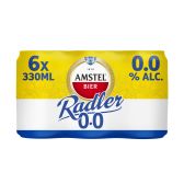 Amstel Radler lemon alcohol free beer