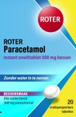 Roter Paracetamol smelttabletten 500Mg (20 stuks)