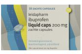 Leidapharm Ibuprofen 200Mg Liquid (10 capsules)