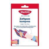 HeltiQ Graze and burn mark salve gauze 7,5 x 10 cm