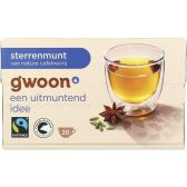 Gwoon Star mint tea