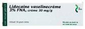 Lidocaine vaseline crème 3% (30 g)