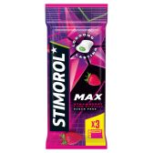 Stimorol Max splash aardbeien limoen kauwgom suikervrij