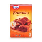 Dr. Oetker Brownies preparation