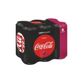 Coca Cola Sugar free cherry can small 6-pack