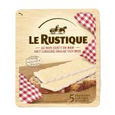 Le Rustique Brie cheese slices (at your own risk, no refunds applicable)