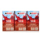 Delhaize Chocolate soy drink 3-pack