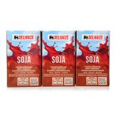 Delhaize Chocolade soja drank 3-pack