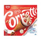 Ola Cornetto strawberry ice cream (only available within Europe)